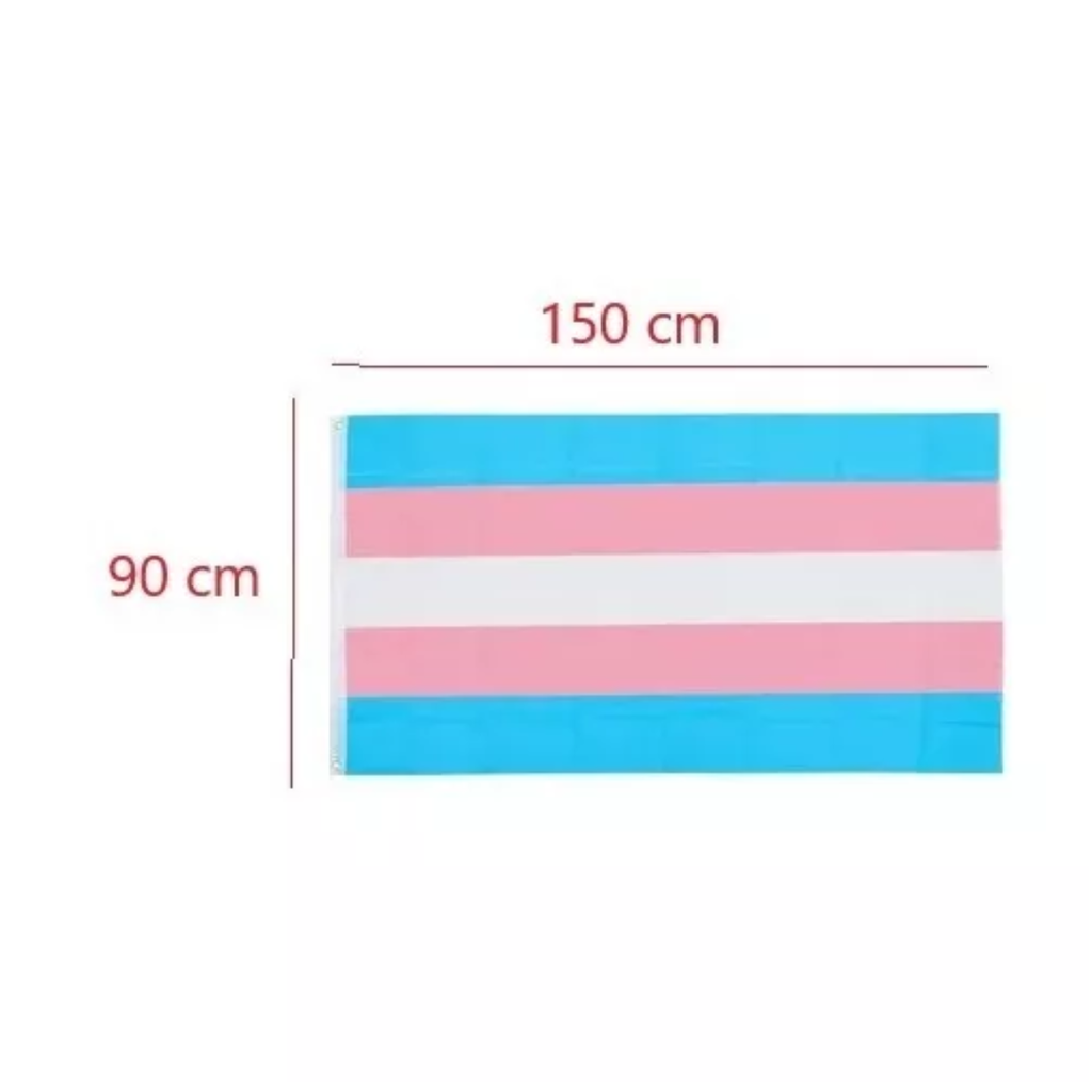 Bandera Transexual 90x150 Cm Orgullo LGBT