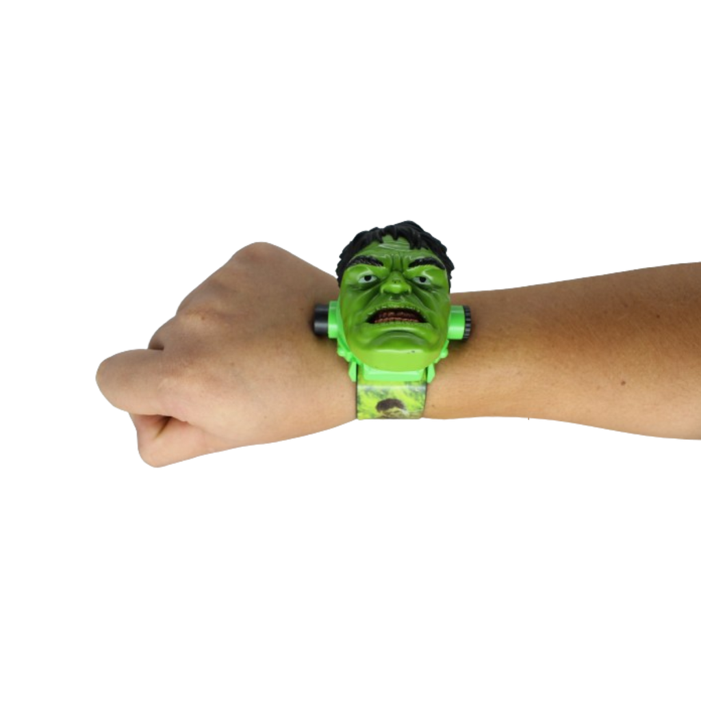 Reloj De Proyección Juguete Para Niños El Increíble Hulk