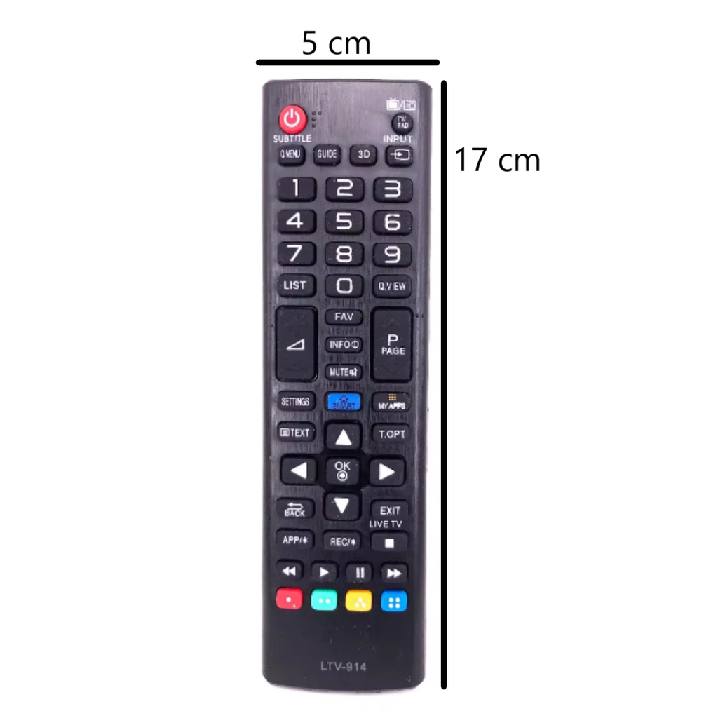 Control Remoto Remplazo Compatible LG Smart Ltv-914