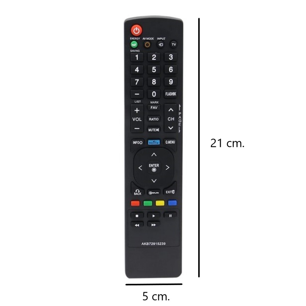 Control Remplazo Compatible LG Akb72915239