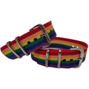 Pulsera Arcoíris De Tela