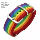Pulsera Arcoíris De Tela