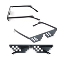 Lentes De Sol Thug Life Pixeles 8 Bit ! Negro