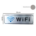 Letrero De Aluminio Wifi SP00041