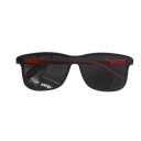 Lentes De Sol Clásico P/ Hombres Y Mujeres Negro C/rojo