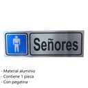 Letrero De Aluminio Para Baños