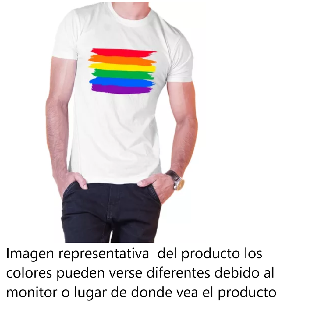 Camisa Gay Lgbt Arcoiris Msi