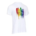 Camisa Gay Acuarela Arcoíris. Love Wins. Pride lgbt