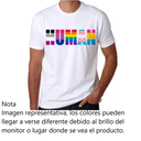 Camisa Gay Lgbt Arcoíris Pride Orgullo Human Blanca
