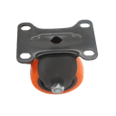 Rodaja Llanta De PVC Fija Con Placa Acero RCH-07