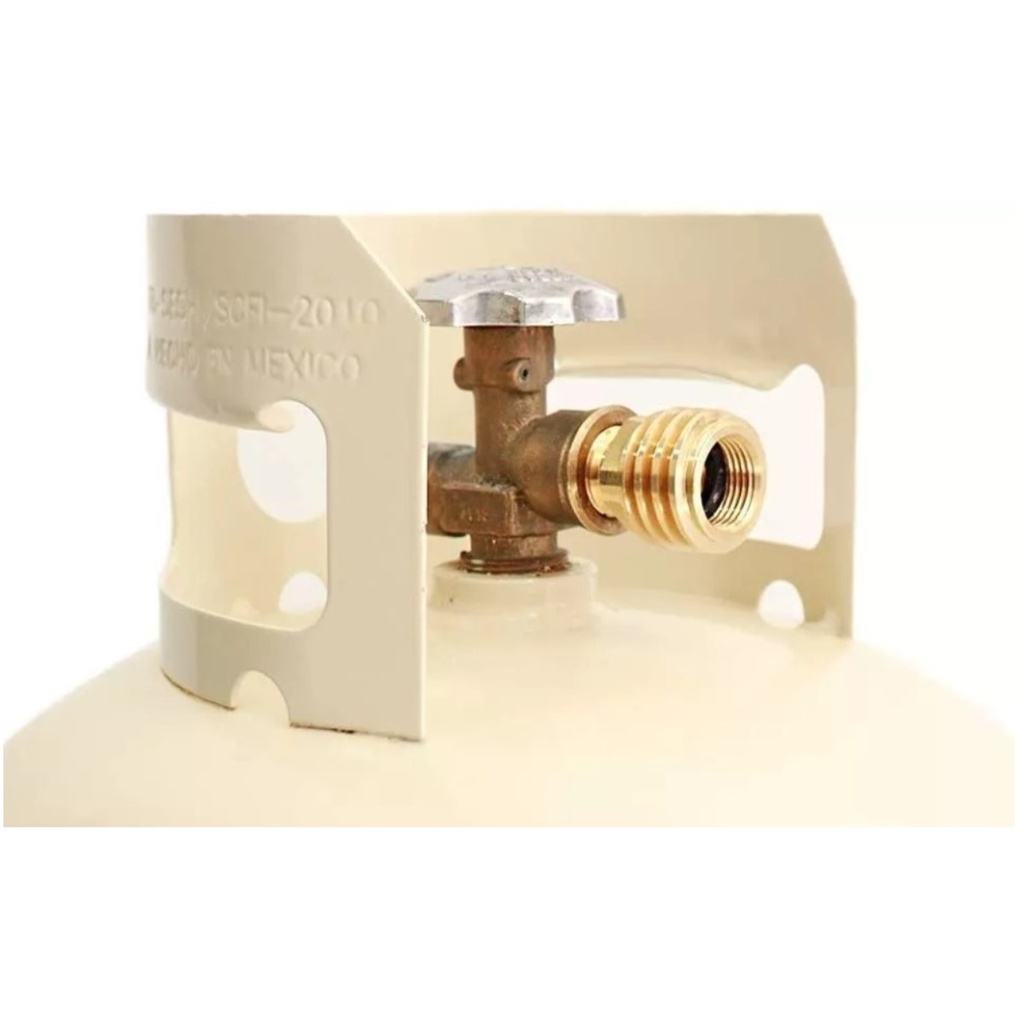 Adaptador Pol Mexicano Tanque Gas Lp Conectar Americano