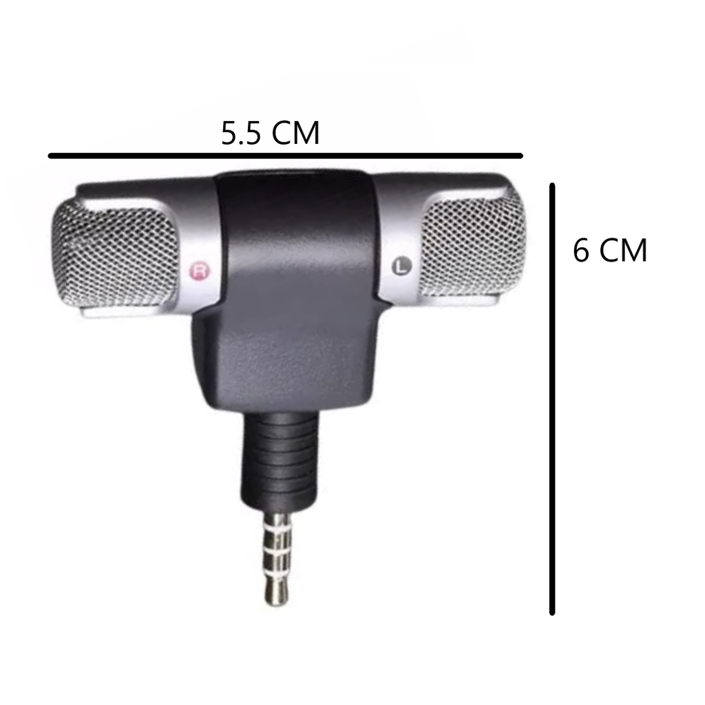 Micrófono Mini Para Celulares O Computadoras Mini 3.5mm