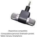 Micrófono Mini Para Celulares O Computadoras Mini 3.5mm