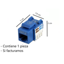 Intellinet Jack Categoría 6 Utp De Impacto