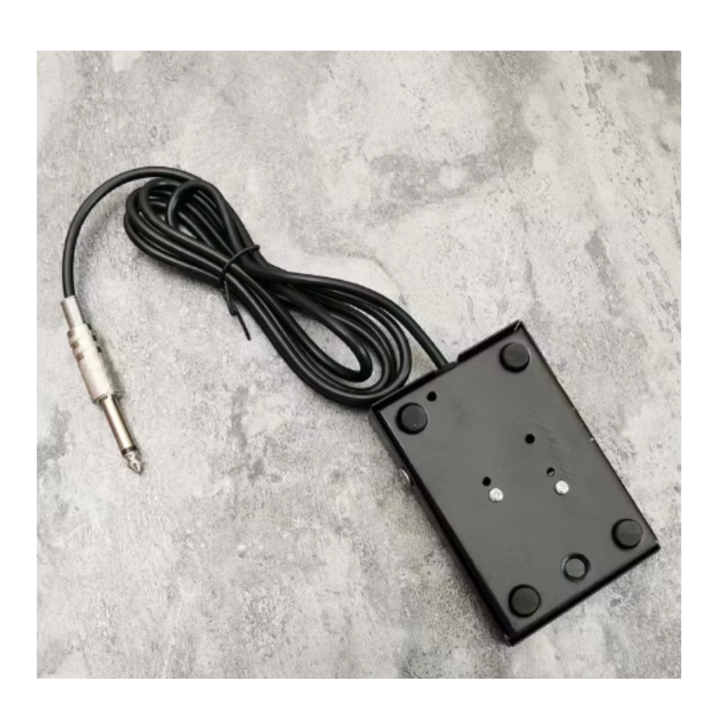 Interruptor de Pedal de tatuaje negro