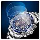 Reloj De Pulsera De Cuarzo Deportivo Cronógrafo Digital De Lujo