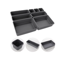 Caja Organizadora De Cajones 8 Piezas Para Maquillaje, Cosméticos, Artículos.