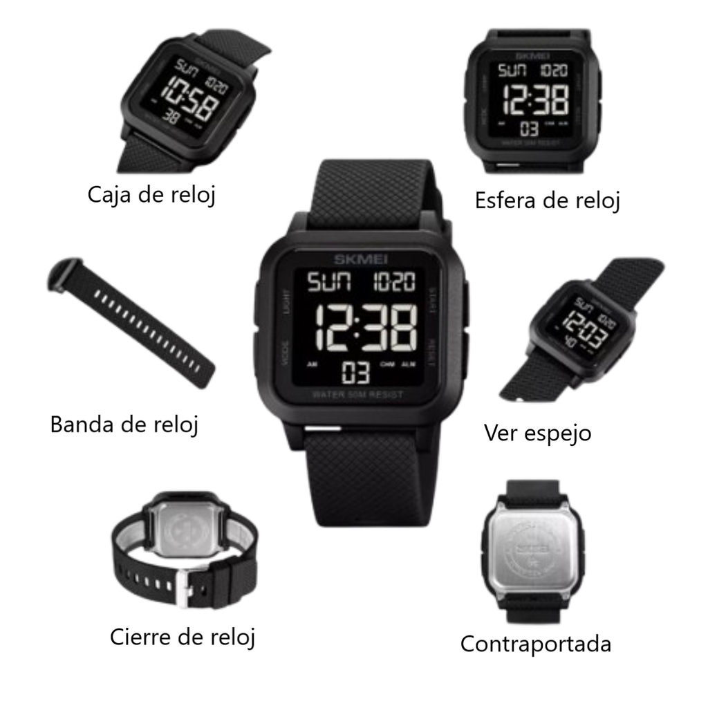 Reloj Deportivo Digital Para Hombre SKMEI