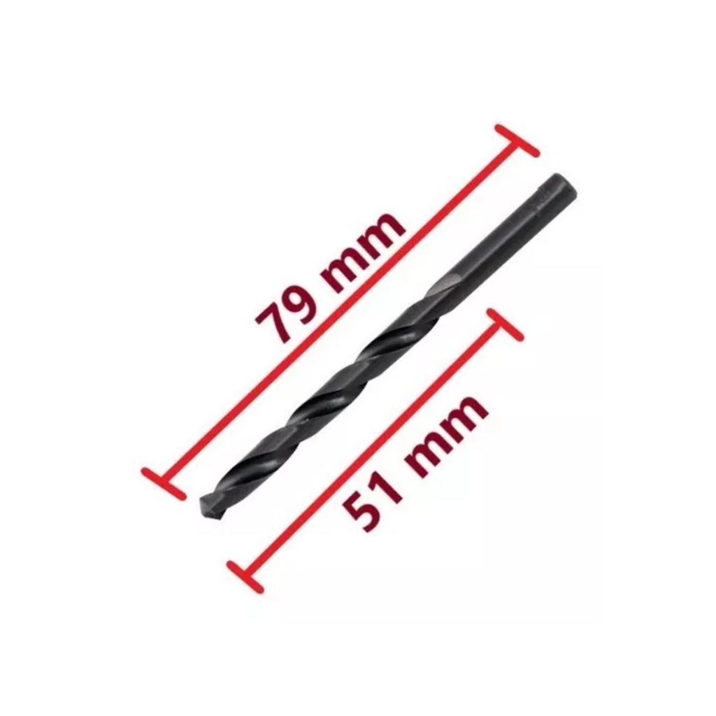 Broca Surtek Bavn5/32 Zanco Recto 5/32in Negra 135° Acero