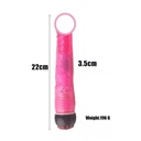Dildo Masajeador Vibratorio De 3 Velocidades! Super Hots!