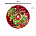 Faldas Para Árbol De Navidad Alfombra De Grinch de 90 cm