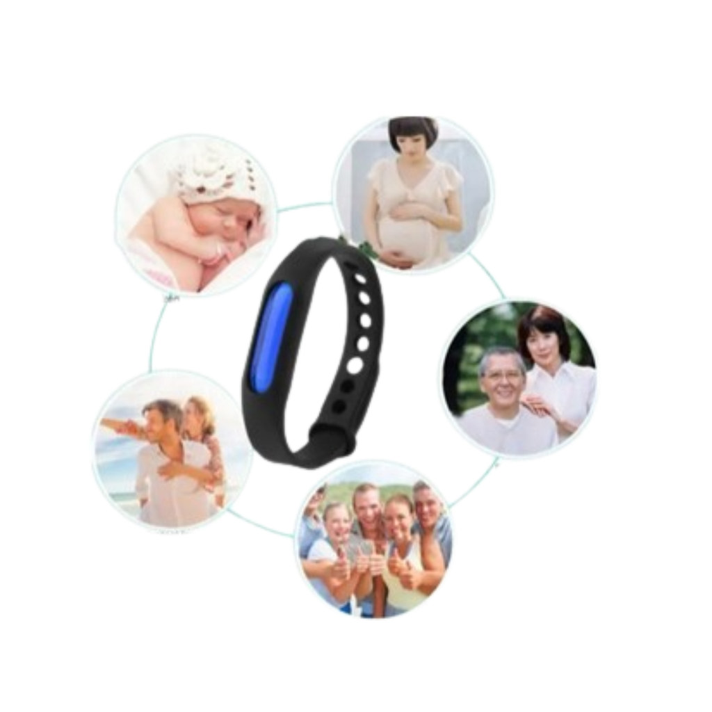 Pulsera Antimosquitos Con Cápsula Removible