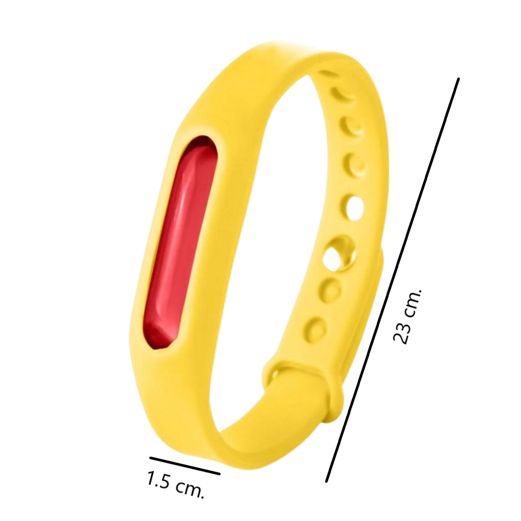 Pulsera Antimosquitos Con Cápsula Removible