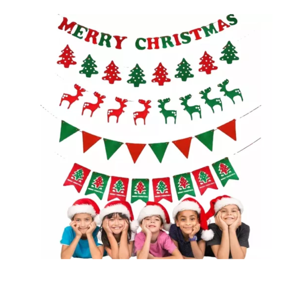Kit Navideño Para Fiestas De Navidad