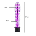 Vibrador Multispeed Complacedor ! Con Puntas De Silicona!