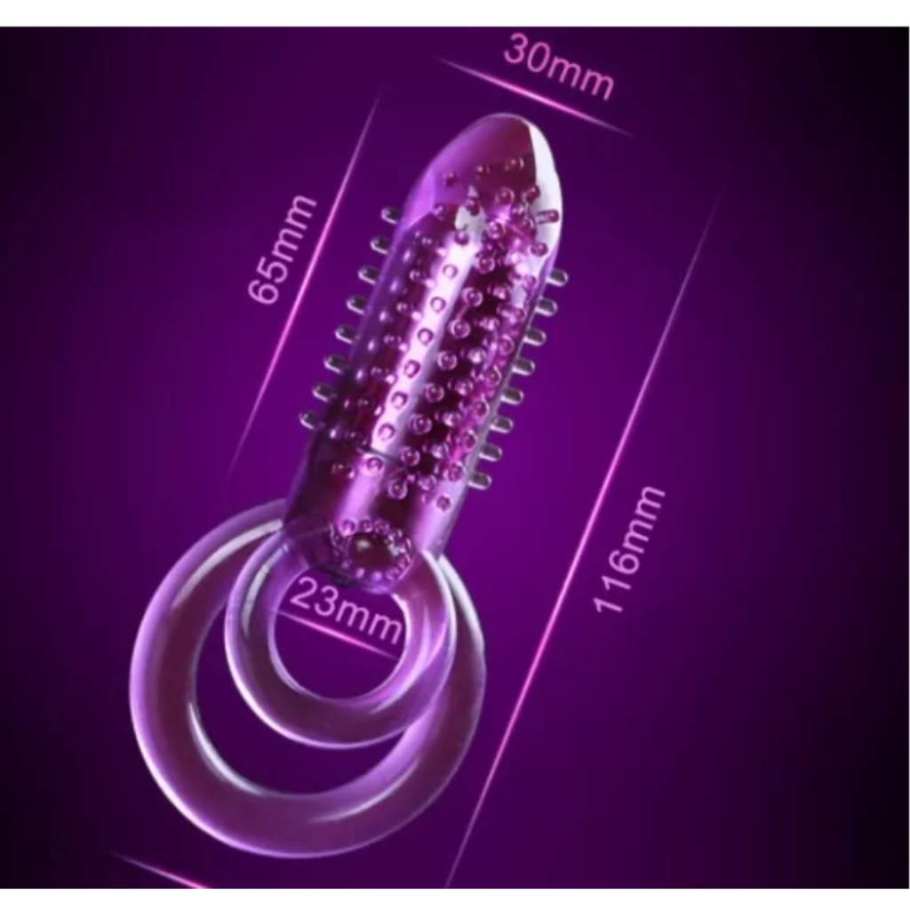 Vibración Clip Para Hombre Y Mujer Estimulación Clitoris!