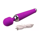 Varita Clitoris Masaje Vibrador Estimulador Suave Recargable