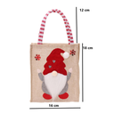 Bolsa De Regalo Navideña Decorativa Gnomo