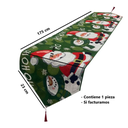Decoración Navideña Para Mesa Camino De Santa