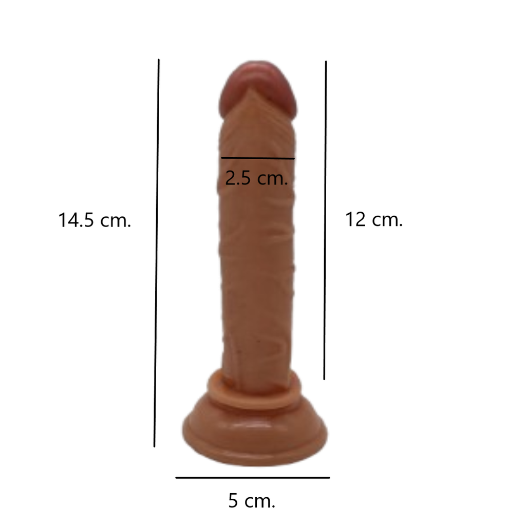Consolador 12 Cm , Listo Para Cojer Para Novatas!!!