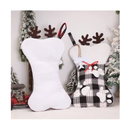 Bota Navideña En Forma De Hueso Para Fiestas De Navidad