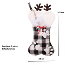 Bota Navideña En Forma De Hueso Para Fiestas De Navidad