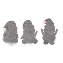 Adorno Navideño Para Cubiertos De Gnomo 3 Piezas