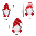 Adorno Navideño Para Cubiertos De Gnomo 3 Piezas