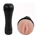 Masturbador Masculino Vagina Con Vibrador Suave Texturizado