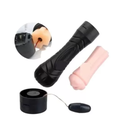 Masturbador Masculino Vagina Con Vibrador Suave Texturizado