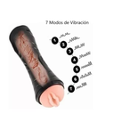 Masturbador Masculino Vagina Con Vibrador Suave Texturizado