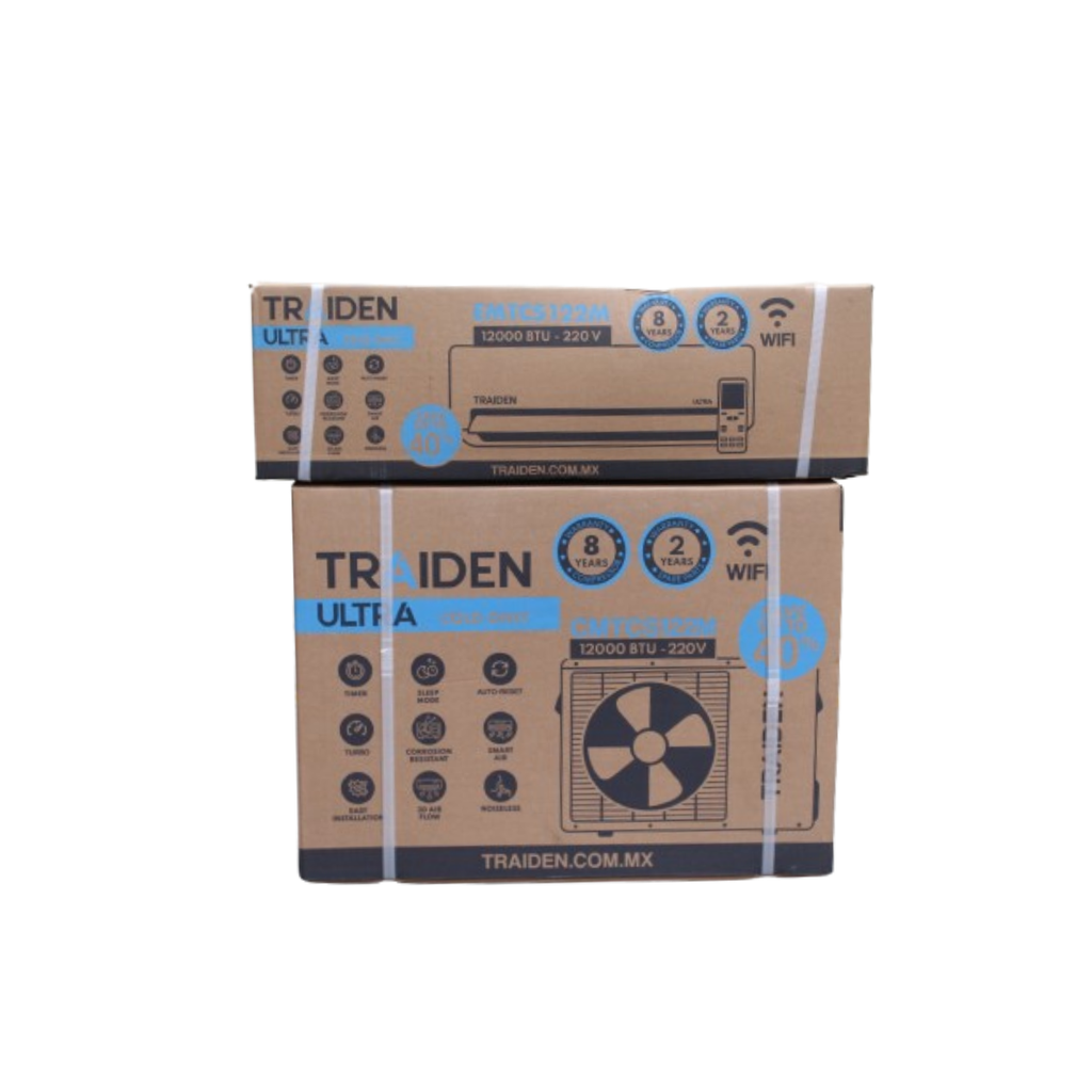 Minisplit Traiden Standard 12k Btus 220v Solo Frio Con Wifi