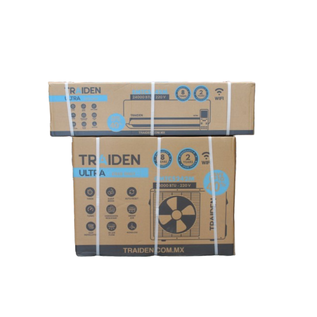 Minisplit Traiden Standard 24k Btu 220 V Solo Frío Con Wifi