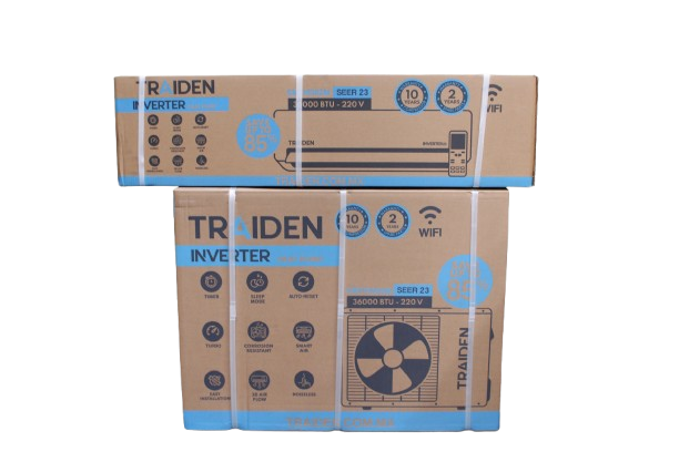 Minisplit Traiden Inverter 24K BTU 220V Solo Frío Con Wifi