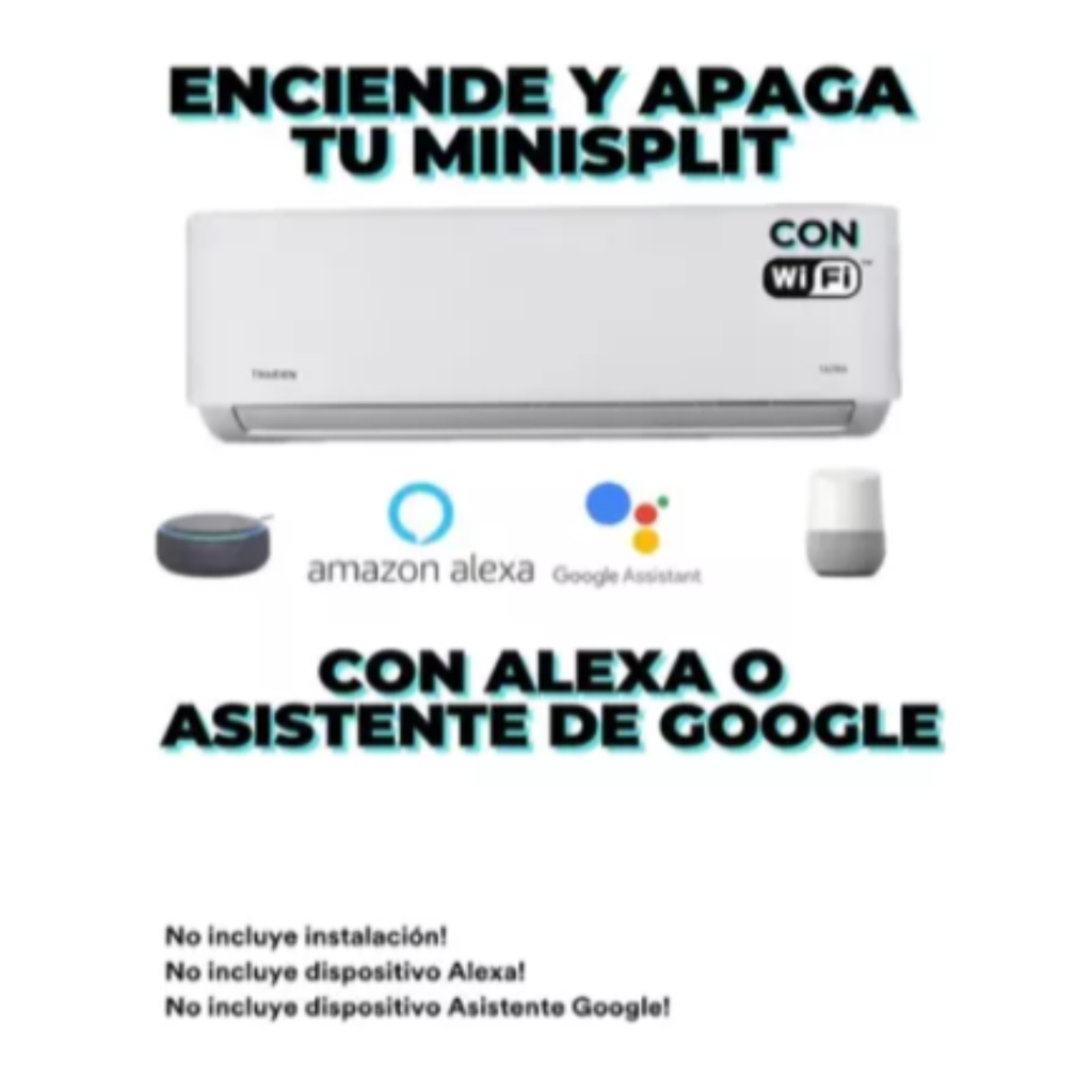 Minisplit Traiden Inverter 12k Btu 220 V Solo Frio Con Wifi