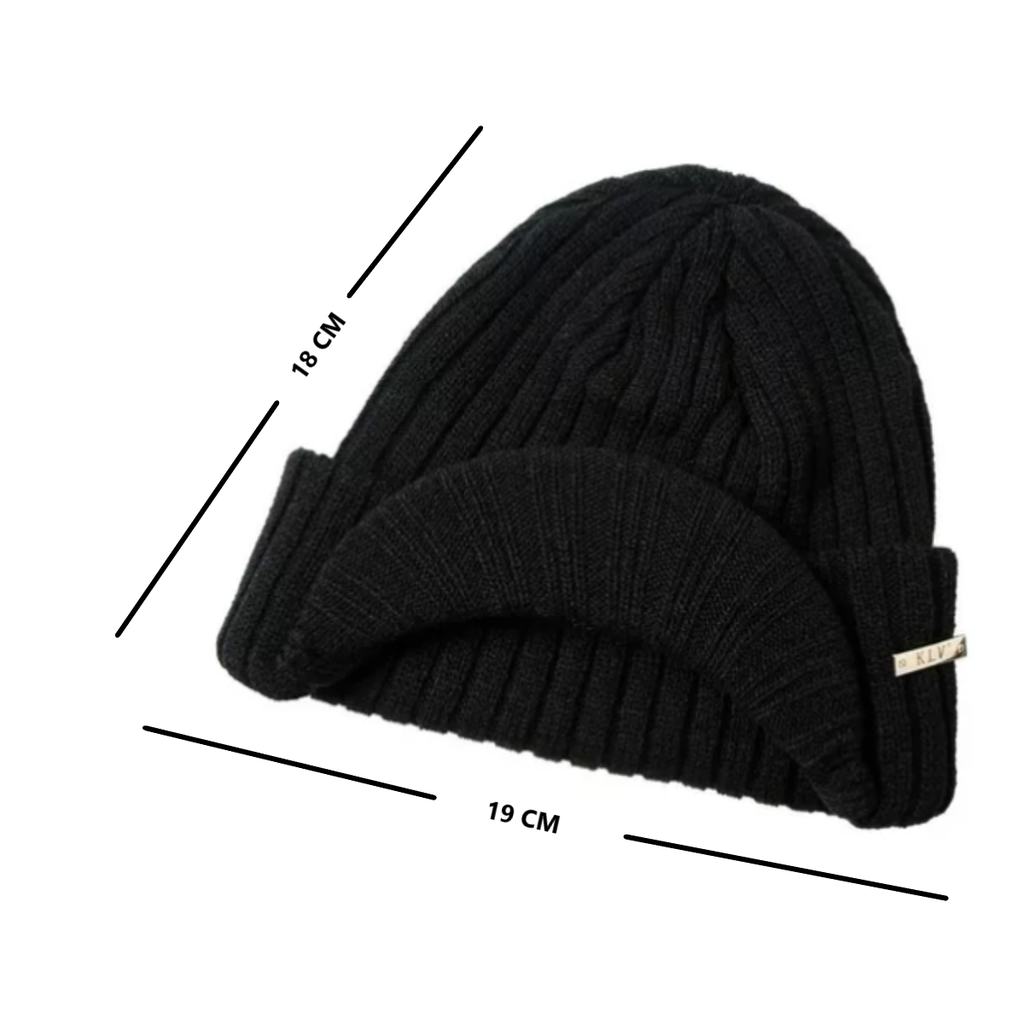 Gorro De Invierno Para Hombre Con Visera