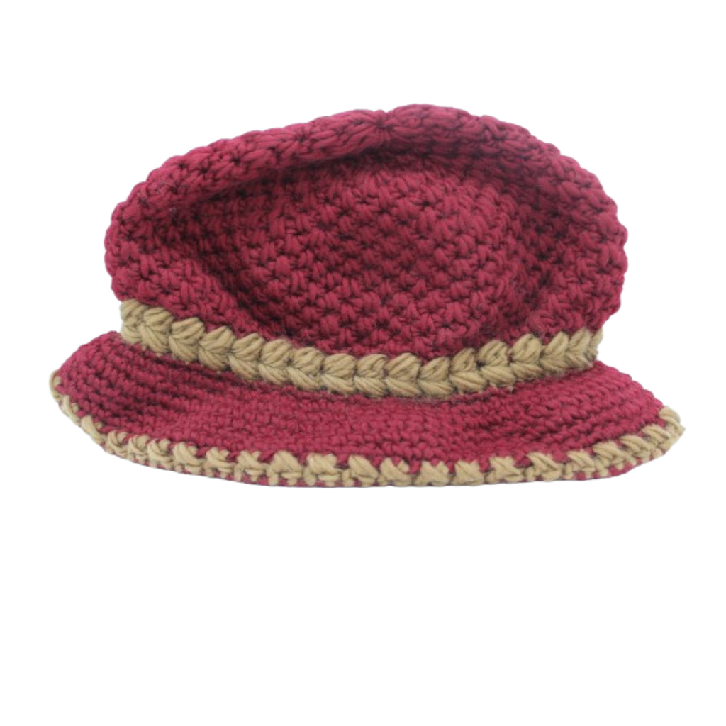 Gorro Boina Vicera Dama Tejido Suave Moda Flor!