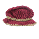 Gorro Boina Vicera Dama Tejido Suave Moda Flor!