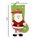 Bota Navideña Santa Claus Decoración Para Fiestas