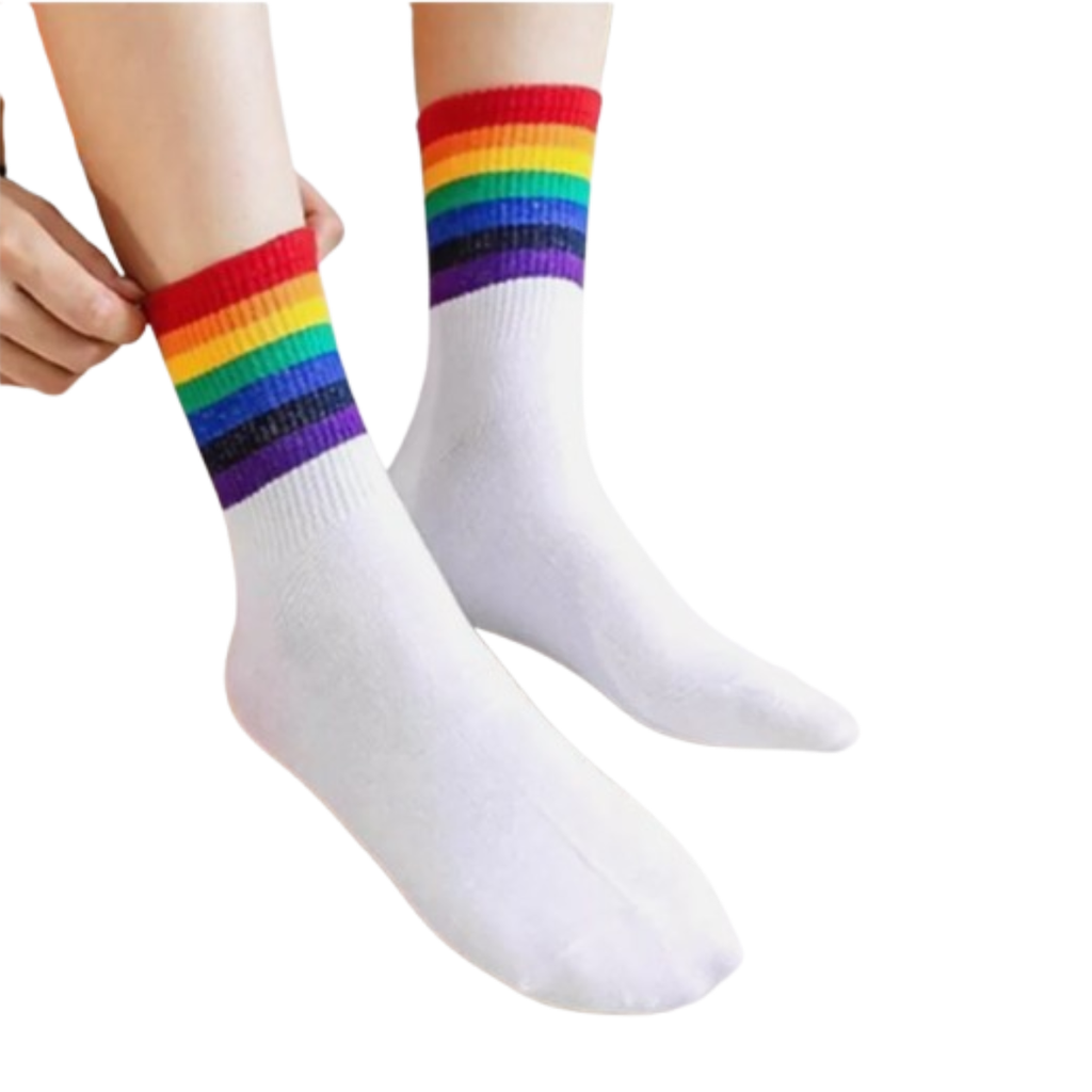 Calcetines Pride Arcoiris Lgbt+ / 4 Pares